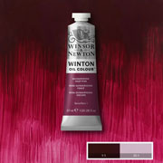 Foto de Pintura Oleo Winsor And Newton Winton 37Ml Rosa Quinacri Oscuro 