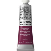 Foto de Pintura Oleo Winsor And Newton Winton 37Ml Rosa Quinacri Oscuro 