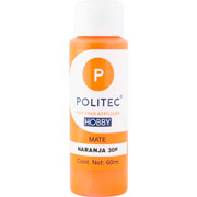 Foto de Pintura Para Manualidades Politec Hobby 308 Naranja Mate 60 ML 