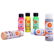 Foto de Pintura Para Manualidades Politec Hobby Mixto con 18 Piezas de 60Ml 