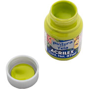 Foto de Pintura Para Tela Acrilex Verde Pistache Mate 37ML 