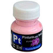 Foto de Pintura Para Tela Politec Rosa Pastel 30 ML 