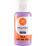 Foto de Pintura Para Tela Politec Morado 30 ML 