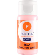 Foto de Pintura Para Tela Politec Rosa Pastel 30 ML 