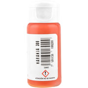 Foto de Pintura Politec Hobby Ceramica Naranja 308 30 ml 