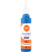 Foto de Pintura Para Manualidad Policraft Clásica Azul Zafiro Translúcido 30 ML 