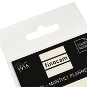 Foto de Planeador de Oficina Finocam Adhesiva 7x15 cm Mensual 
