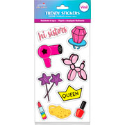 Foto de Planilla de Stickers en Vinil Adheribles Granmark con 2 Planillas Good Times 