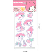 Foto de Planilla de Stickers en Vinil Adheribles Granmark con 2 Planillas My Melody 