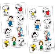Foto de Planilla de Stickers en Vinil Adheribles Granmark con 2 Planillas Peanuts 