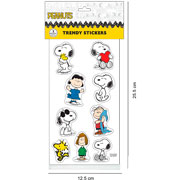 Foto de Planilla de Stickers en Vinil Adheribles Granmark con 2 Planillas Peanuts 