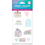 Foto de Planilla de Stickers en Vinil Adheribles Granmark con 2 Planillas Self Love 