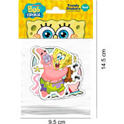 Foto de Planilla de Stickers en Vinil Adheribles Granmark con 6 Piezas Bob Esponja 
