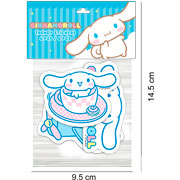Foto de Planilla de Stickers en Vinil Adheribles Granmark con 6 Piezas Cinnamoroll 