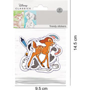 Foto de Planilla de Stickers en Vinil Adheribles Granmark con 6 Piezas Disney Mix 