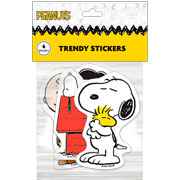 Foto de Planilla de Stickers en Vinil Adheribles Granmark con 6 Piezas Peanuts 