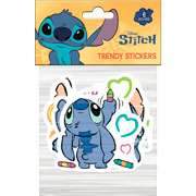 Foto de Planilla de Stickers en Vinil Adheribles Granmark con 6 Piezas Stitch 