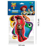 Foto de Planilla de Stickers en Vinil Adheribles Granmark con 6 Piezas Toy Story 5 