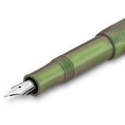 Foto de Pluma Fuente Fina Kaweco Lunar Sport Shadow Green 0.9Mm 