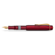 Foto de Pluma Fuente Fina Kaweco Piston Sport Al Str BORD/GOLD 0.9mm 