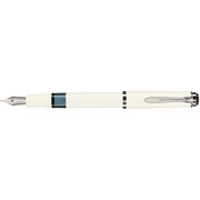 Foto de Pluma Fuente Fina Pelikan M-205 Classic Blanco 