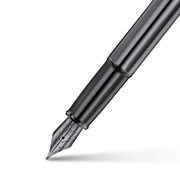 Foto de Pluma Fuente Fina Sheaffer 100 Ionic E9375 Gris Gunmetal Punto Medio 