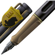 Foto de Pluma Fuente Lamy Safari Harry Potter Hufflepuff M Tinta  Azul 