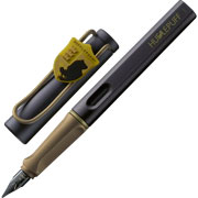 Foto de Pluma Fuente Lamy Safari Harry Potter Hufflepuff M Tinta  Azul 