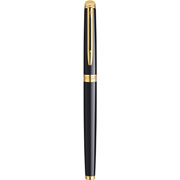 Foto de Pluma fuente Waterman hemisphere ounto fino laca negro 