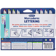 Foto de Plumil Escolar Crayola Lettering Dual Con 8 Piezas 