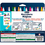 Foto de Plumin Escolar Crayola Magicos Dual Con 8 Piezas 