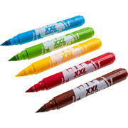 Foto de Plumín Maped 844705 Color Peps Jumbo Brush Paquete Con 5 
