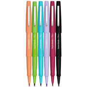 Foto de Plumigrafos Paper Mate C/6 Surtidos 