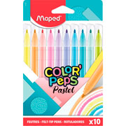 Foto de Plumon Escolar Maped 849569 Pastel Con 10 Piezas 