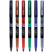Foto de Plumon Rotulador Zebra Sarasa Porous 0.8Mm Basics Con 6 