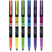 Foto de Plumon Rotulador Zebra Sarasa Porous 0.8Mm Fashion Con 6 