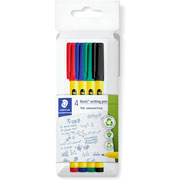 Foto de Plumones Escritura Staedtler 307 Noris 0.6 mm 4 Colores Surtidos 
