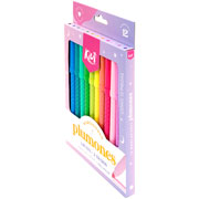 Foto de Plumones Kiut Lavables 12 Colores Surtidos 