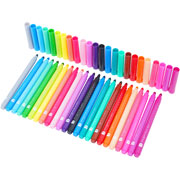 Foto de Plumones Kiut Lavables 24 Colores Surtidos 