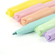 Foto de Plumones Pelikan Colorella Pastel 6 Piezas 