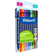 Foto de Plumones Pelikan Twin 10 Piezas 