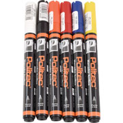 Foto de Marcador Politec Set Basico 1 2Mm Paquete Con 6 