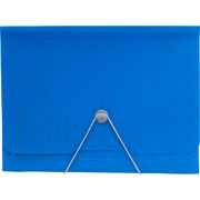 Foto de Portadocumentos Azul 24x32x2cm Polidex Pdi124N 