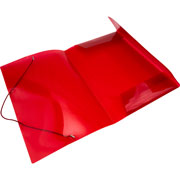 Foto de Portadocumentos Polidex Pdt124 34.5x24.5cm Rojo 