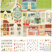 Foto de Poster Gigante Ciudad Apli Kids Con Stickers 