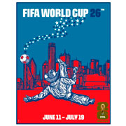 Foto de Posters Official City Mundial 2026 Con 16 Piezas 