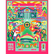 Foto de Posters Official City Mundial 2026 Con 16 Piezas 