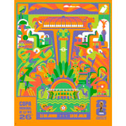 Foto de Posters Official City Mundial 2026 Con 16 Piezas 