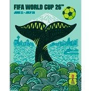 Foto de Posters Official City Mundial 2026 Con 16 Piezas 