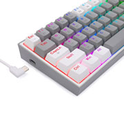 Foto de Teclado Gaming Redragon Fizz Rgb Mec Wireless G/W Sw R 